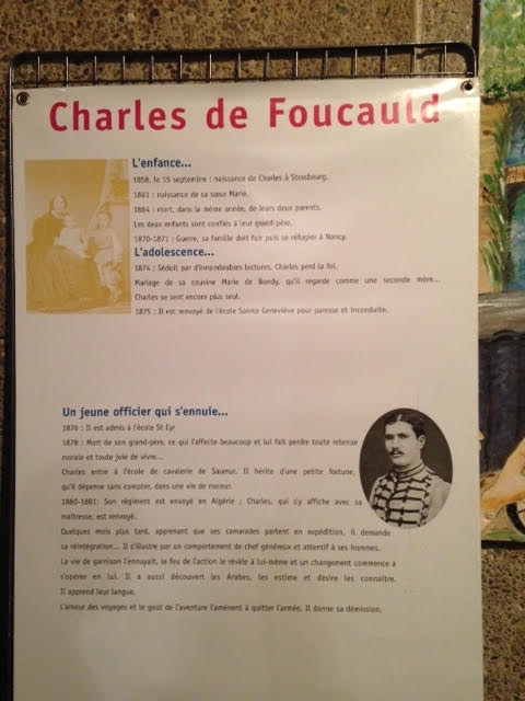 Messe du Centenaire de la mort de Charles de Foucault le 13 novembre 2016 à Bourges