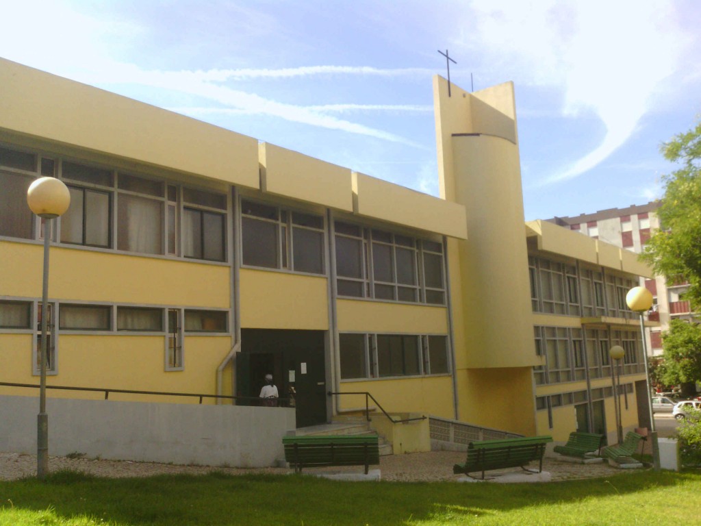 L'église de Lavradio au Portugal