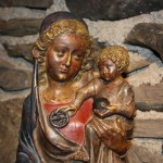 Vierge et l'enfant Bergerie Ste Bernadette à Lourdes