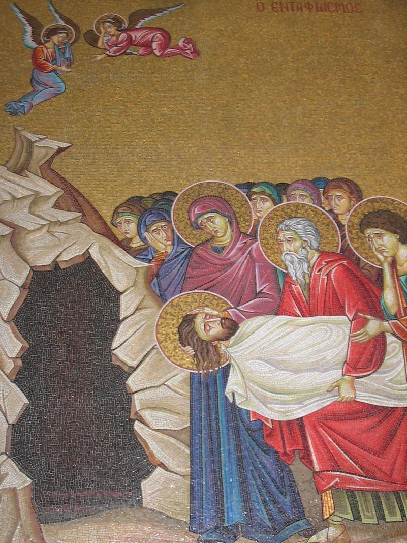 Fils de la Charité - Mise au tombeau de Jésus, crédit Florence Sanyas