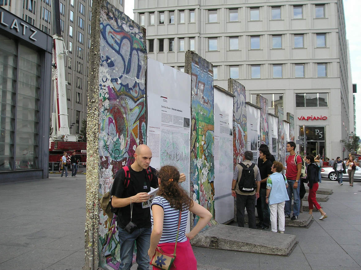 Vestiges du mur de Berlin