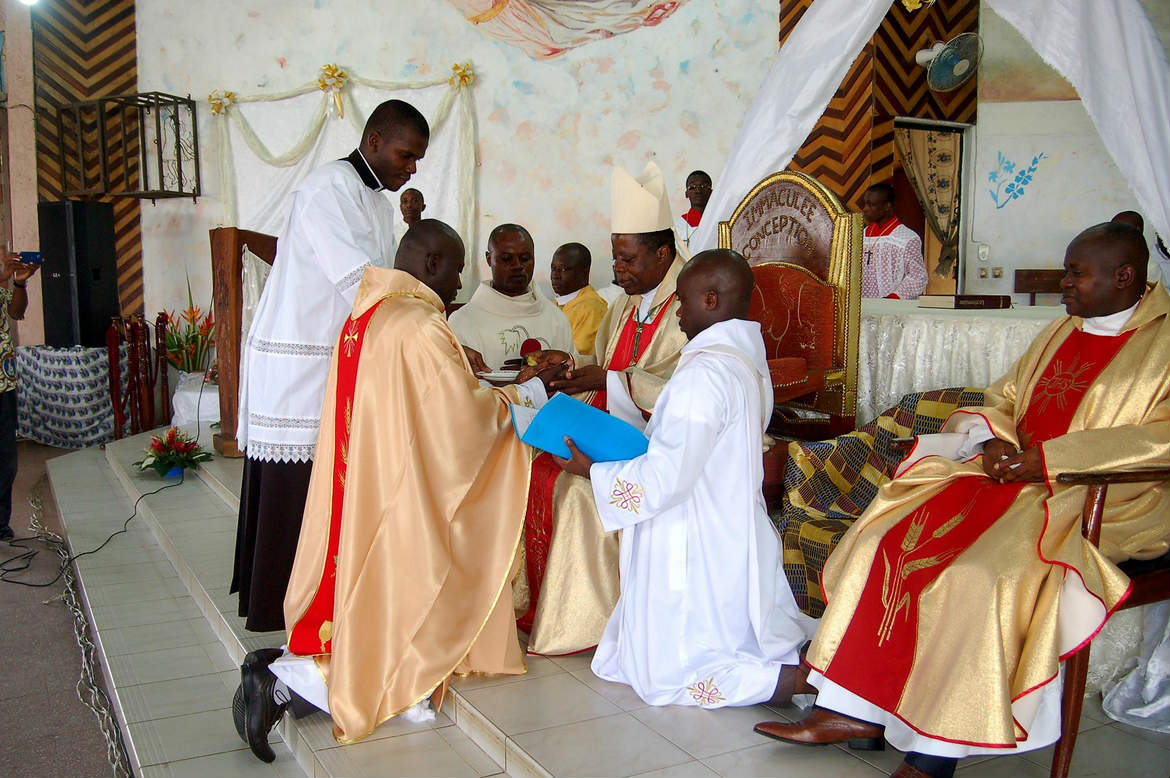 Ordination presbytérale d'Alain Paul N'Ggbesso