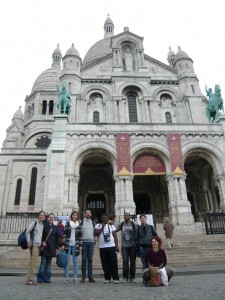 Groupe à Montmartre