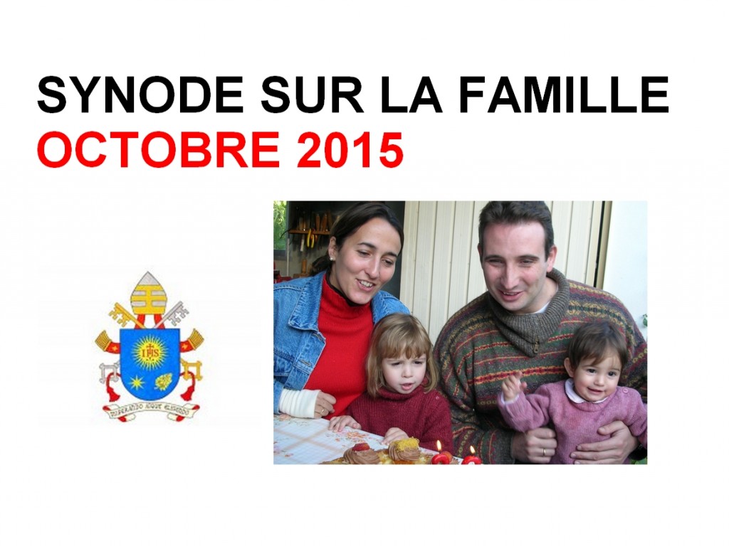 Logo du synode sur la famille 2015