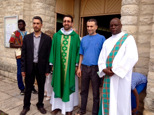 Messe avec les musulmans en mémoire du p Hamel, 31 juillet 2016, La Chapelle