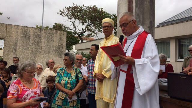 Messe avec les musulmans en mémoire du p Hamel, 31 juillet 2016, La Rochelle