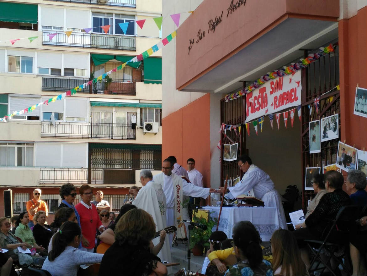 José Miguel Sopeña, fête de Saint-Raphaël, 29 septembre 2016, à Getafe, Espagne