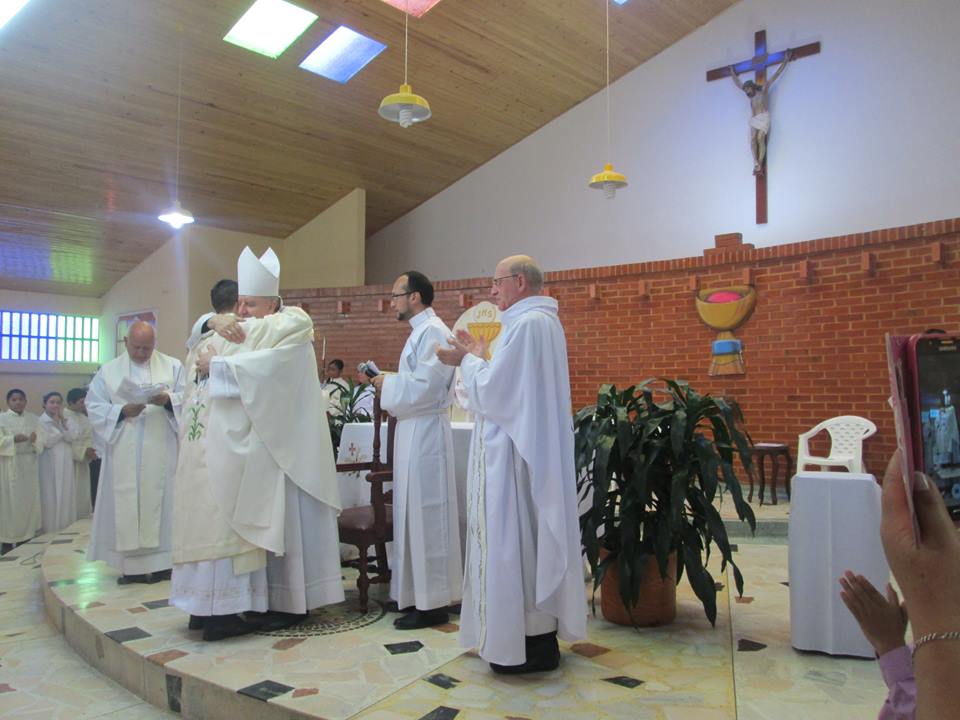 Ordination diaconale de Pedro Barón fc, le 8 décembre 2016