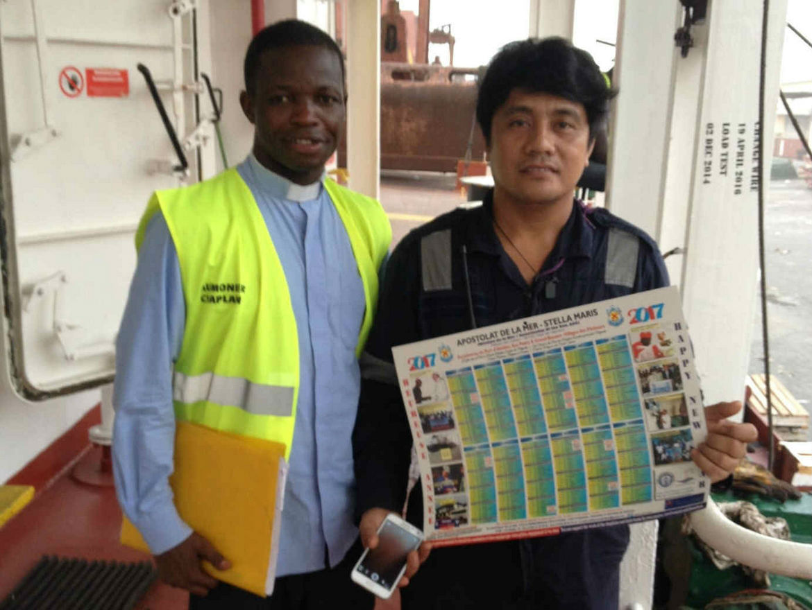 Le Calendrier 2017 de l'Apostolat de la mer en Côte d'Ivoire