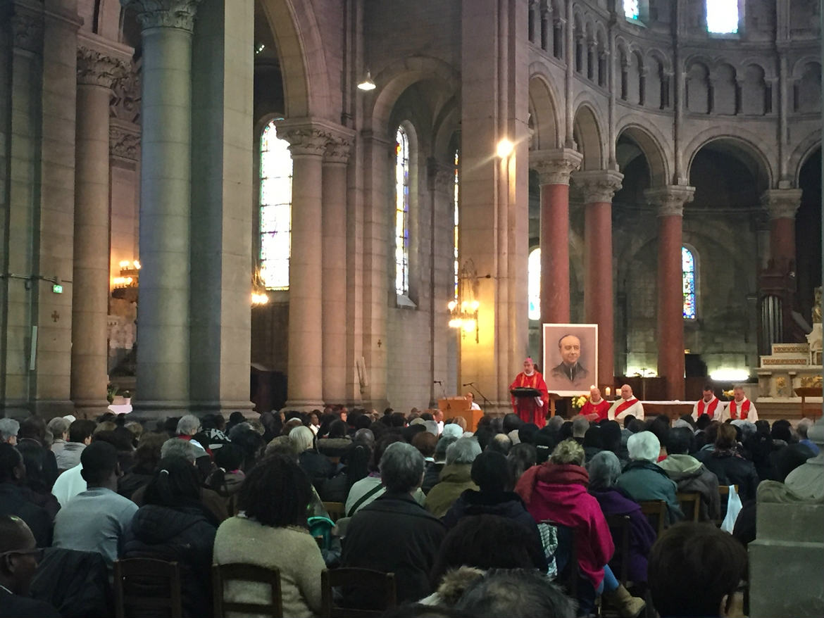 Ordination diaconale de Gilbert Julien fc le 26 février 2017 à Saint Ouen (France)