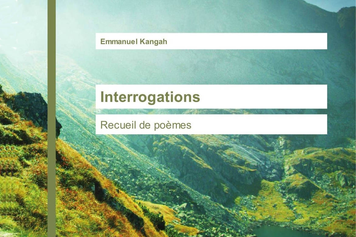 Parution livre : Emmanuel Kangah, Interrogations, Recueil de poèmes, Editions Muse, janvier 2017