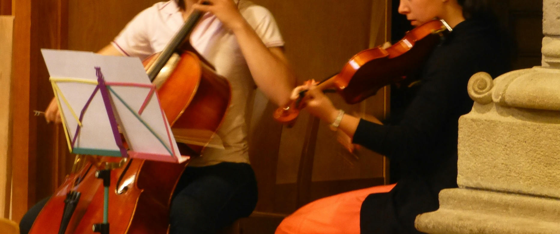 Violon et violoncelle