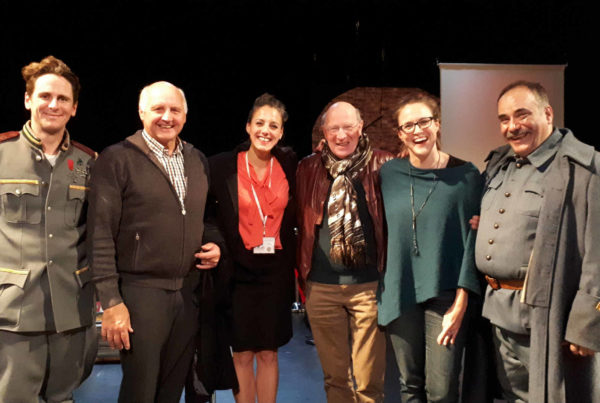 Album photo de la pièce de théâtre "foutue guerre", le 15 novembre 2018, à Issy-les-Moulineaux © Fils de la Charité