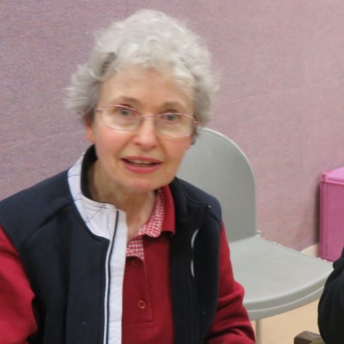 Marie-Catherine Cloarec, Assemblée générale de la Fraternité Anizan (février 2018) © Hélène Négrini