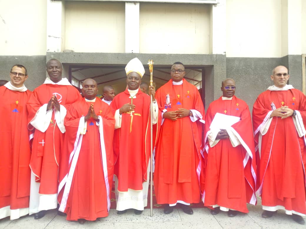 Ordination de Charles Bizuku fc et Simon Pierre Kalala fc à Kinshasa le 29 juin 2019