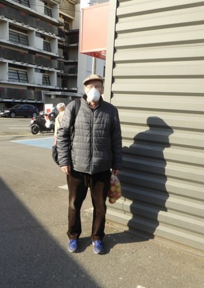 Le port du masque pour éviter la contagion de JF Courtille