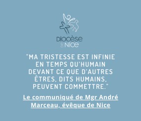Attaque en la basilique à Nice 29 octobre 2020, communiqué de l'évêque © Diocèse de Nice