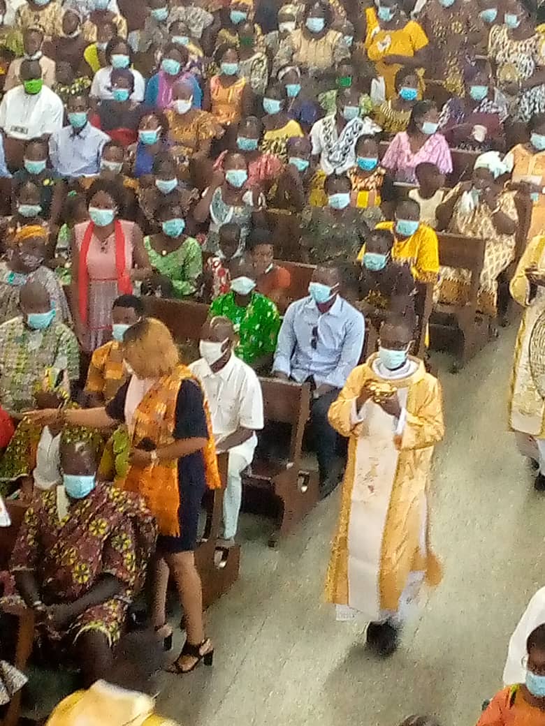 Ordination diaconale de Wilfried Tche, le 26 juin 2021, à Abidjan, crédit Les Fils de la Charité