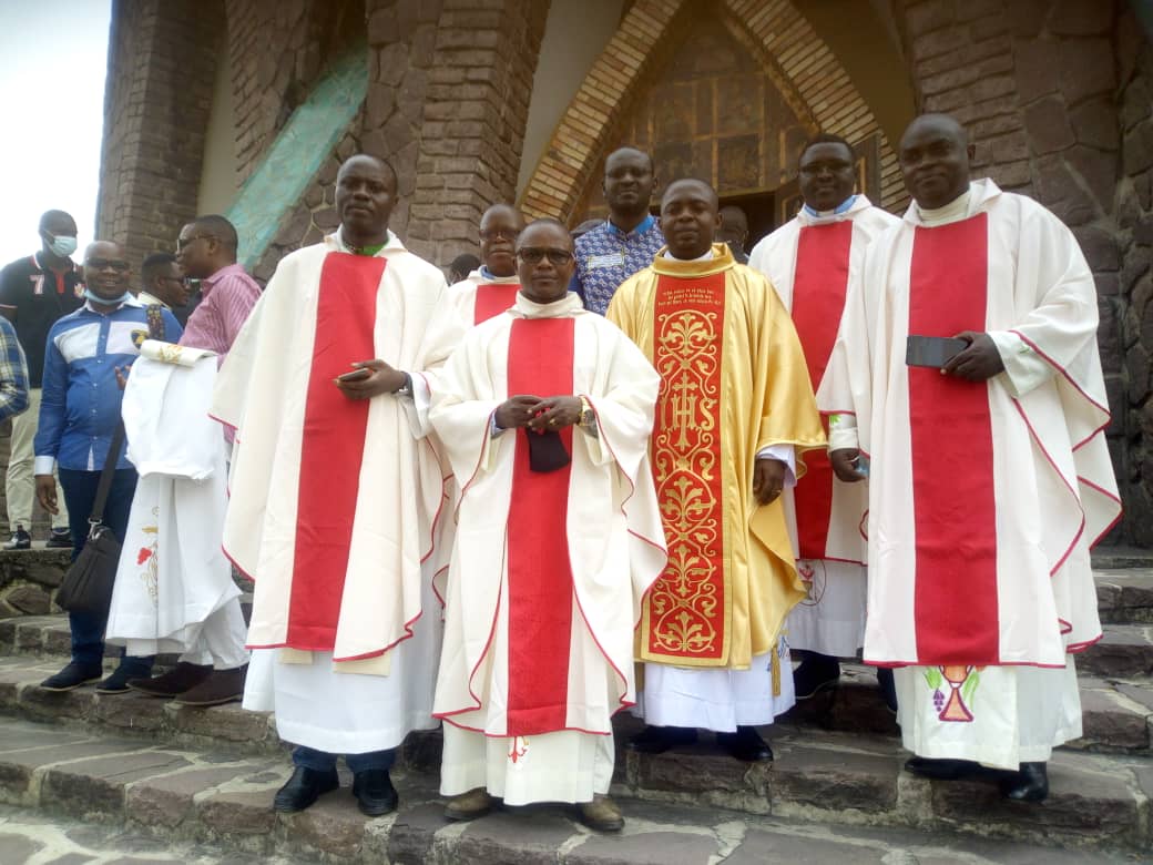 Emmaüs Nganga fc a été ordonné prêtre le 3 juillet 2021 à Brazzaville (République du Congo) crédit Les Fils de la Charité