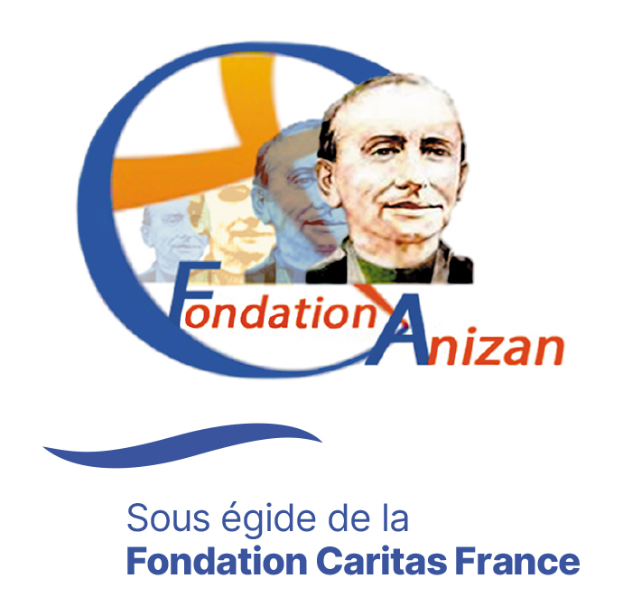 Fils de la Charité - Logo 2022 de la Fondation Anizan Caristas France