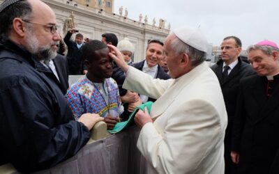 Rencontres du pape François avec six Fils de la Charité