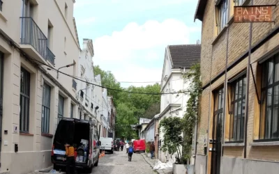 Premier rallye Anizan dans le quartier de Charonne à Paris