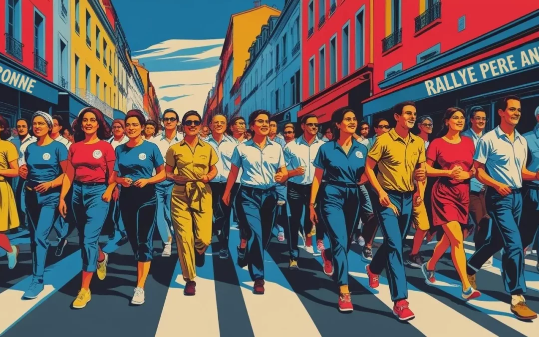 Le quartier de Charonne à Paris avec le père Anizan