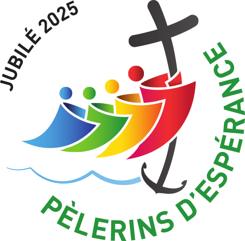 Logo du Jubilé 2025 "Pèlerins d'Espérance" - Crédit CEF