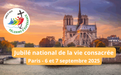 Jubilé de la vie consacrée les 6 et 7 septembre 2025 à Paris