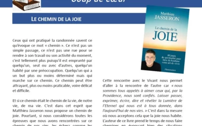 Le chemin de la joie par Matthieu Jasseron