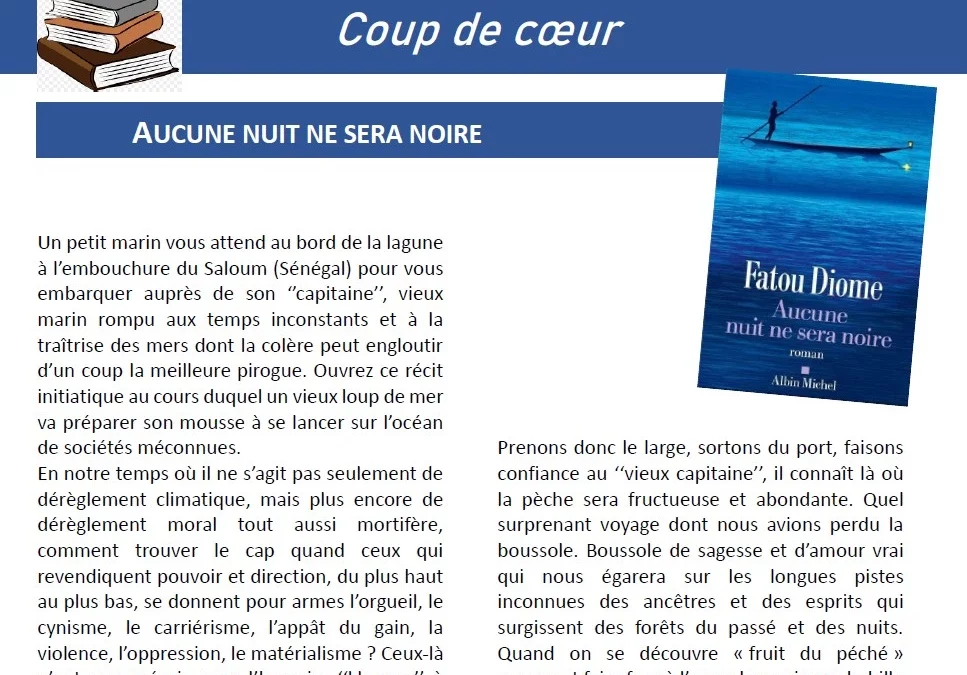 Aucune nuit ne sera noire par Fatou Diome