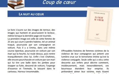 La nuit au cœur par Nathacha Appanah