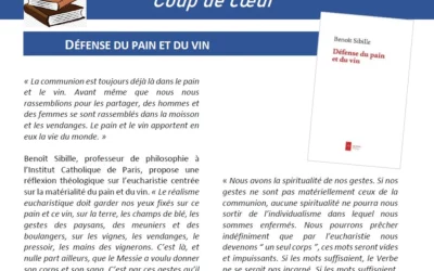 Défense du pain et du vin par Benoît Sibille