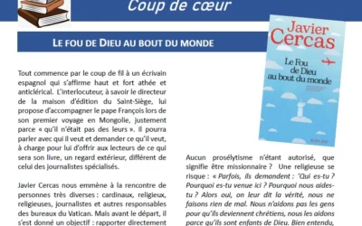 Le fou de Dieu au bout du monde par Javier Cercas