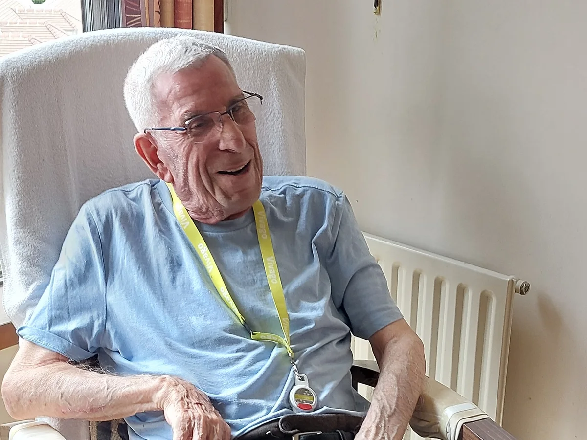 Léonard Diard fc à la maison "Marie-Thérèse" le 28 juin 2023 - Crédit Jean Guellerin fc