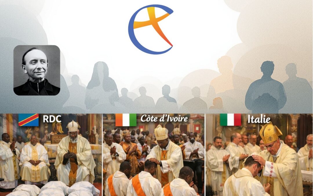 Trois pays, quatre ordinations en février 2026