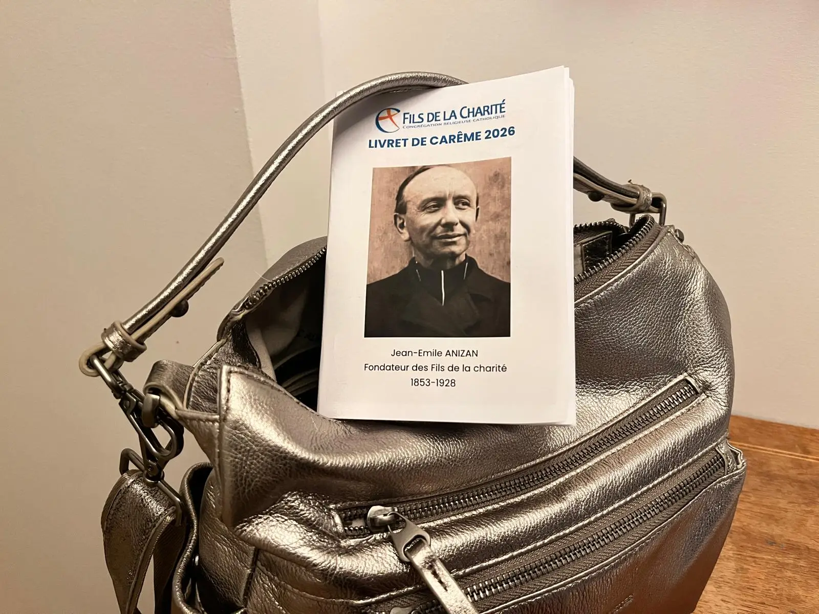 Livret de Carême 2026 avec des citations de Jean-Emile Anizan - Crédit Ignace Pemba fc/Fils de la Charité