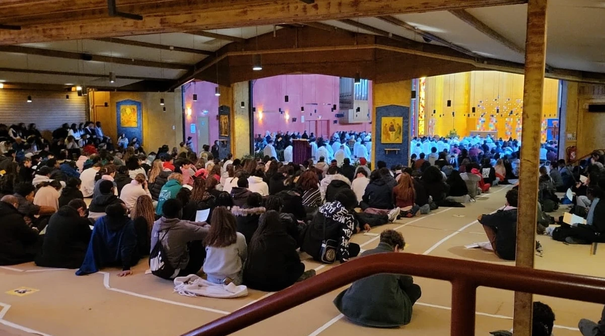 Pèlerinage des lycéens du Diocèse de Saint-Denis à Taizé du 22 février au 1er mars 2026 - Crédit Ignace Pemba fc