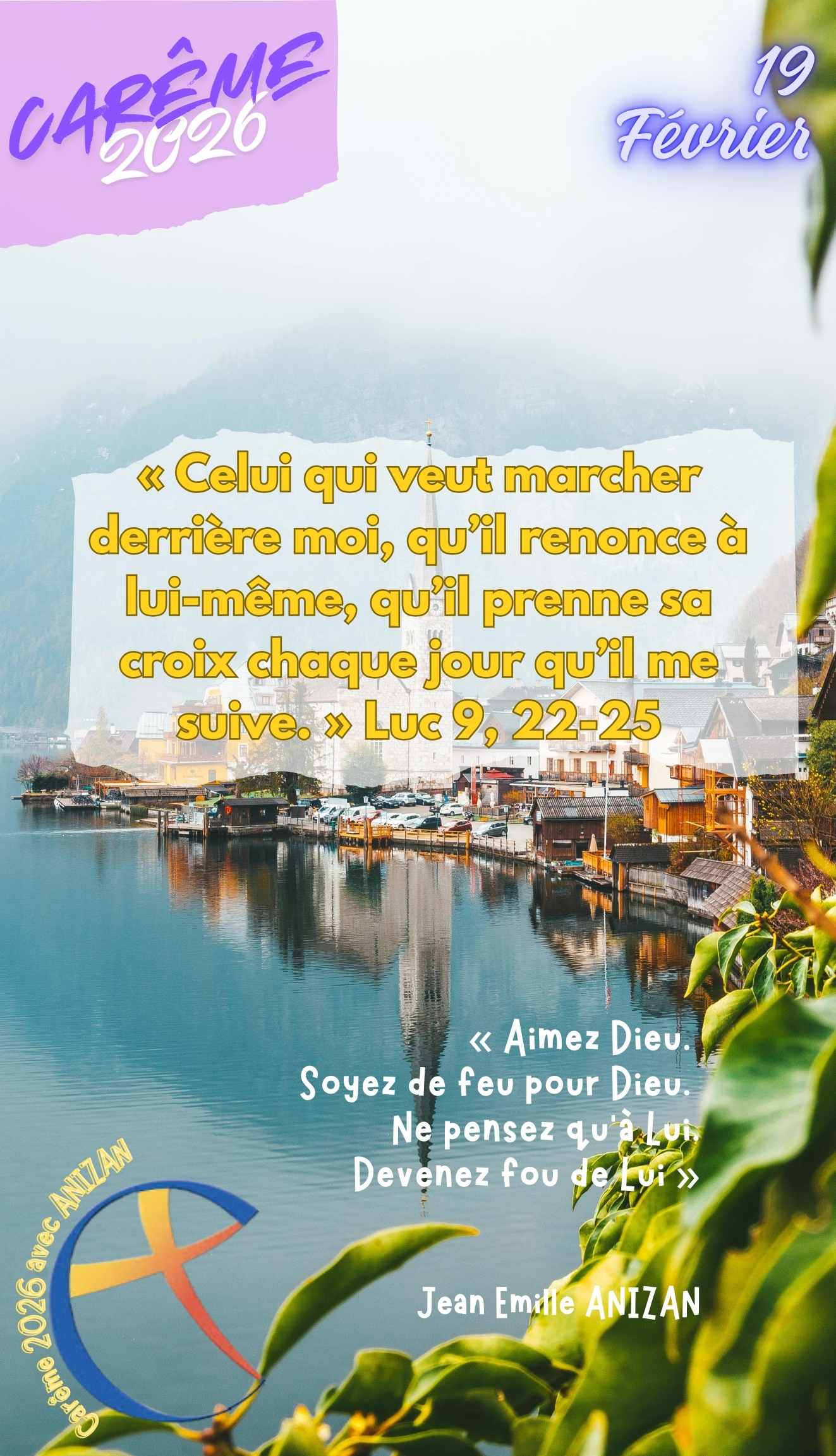 Suivez notre chemin de Carême 2026 avec les Fils de la Charité et la pensée sociale du Père Anizan - Crédit les Fils de la Charité