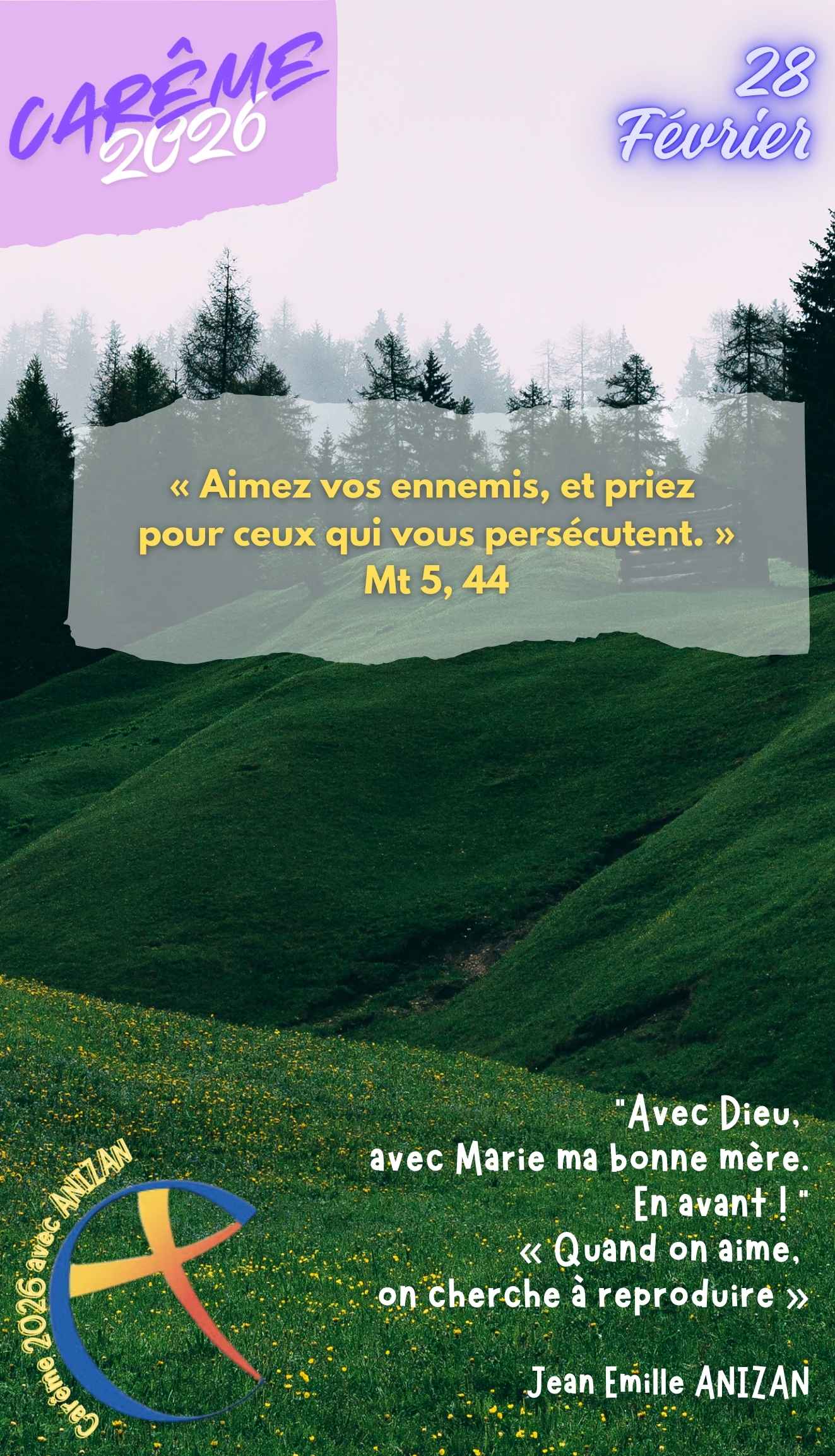 Suivez notre chemin de Carême 2026 avec les Fils de la Charité et la pensée sociale du Père Anizan - Crédit les Fils de la Charité