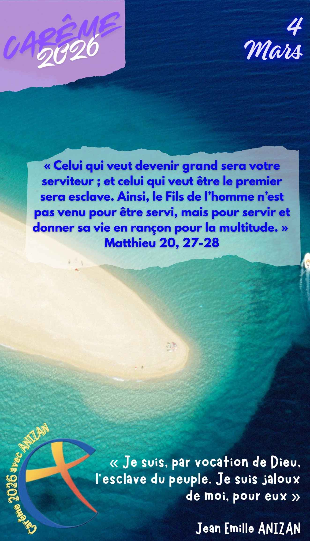 Suivez notre chemin de Carême 2026 avec les Fils de la Charité et la pensée sociale du Père Anizan - Crédit les Fils de la Charité