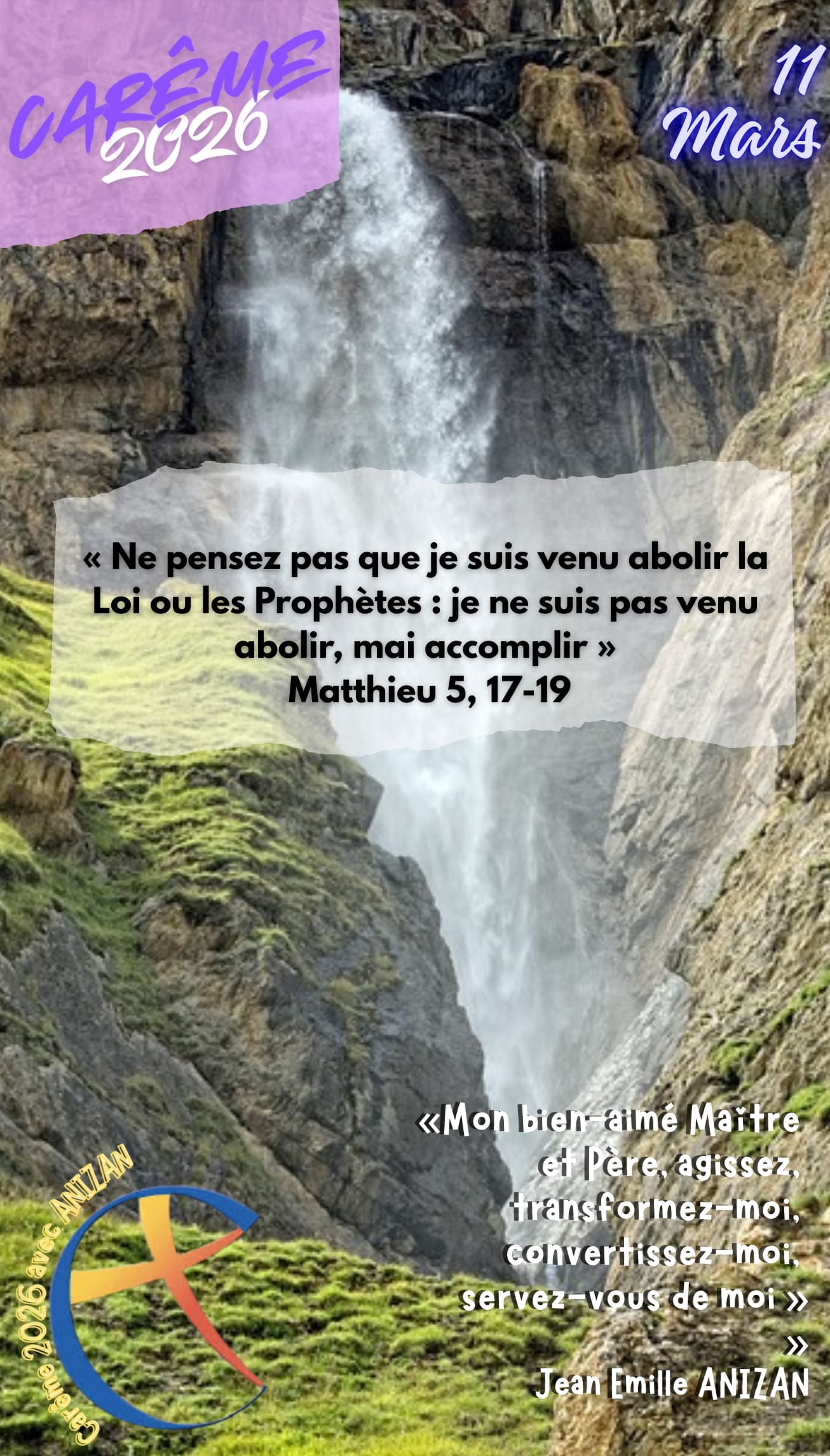 Suivez notre chemin de Carême 2026 avec les Fils de la Charité et la pensée sociale du Père Anizan - Crédit les Fils de la Charité