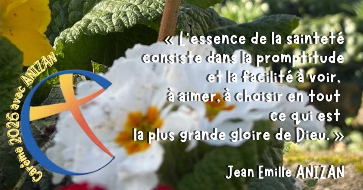 Suivez notre chemin de Carême 2026 avec les Fils de la Charité et la pensée sociale du Père Anizan - Crédit les Fils de la Charité