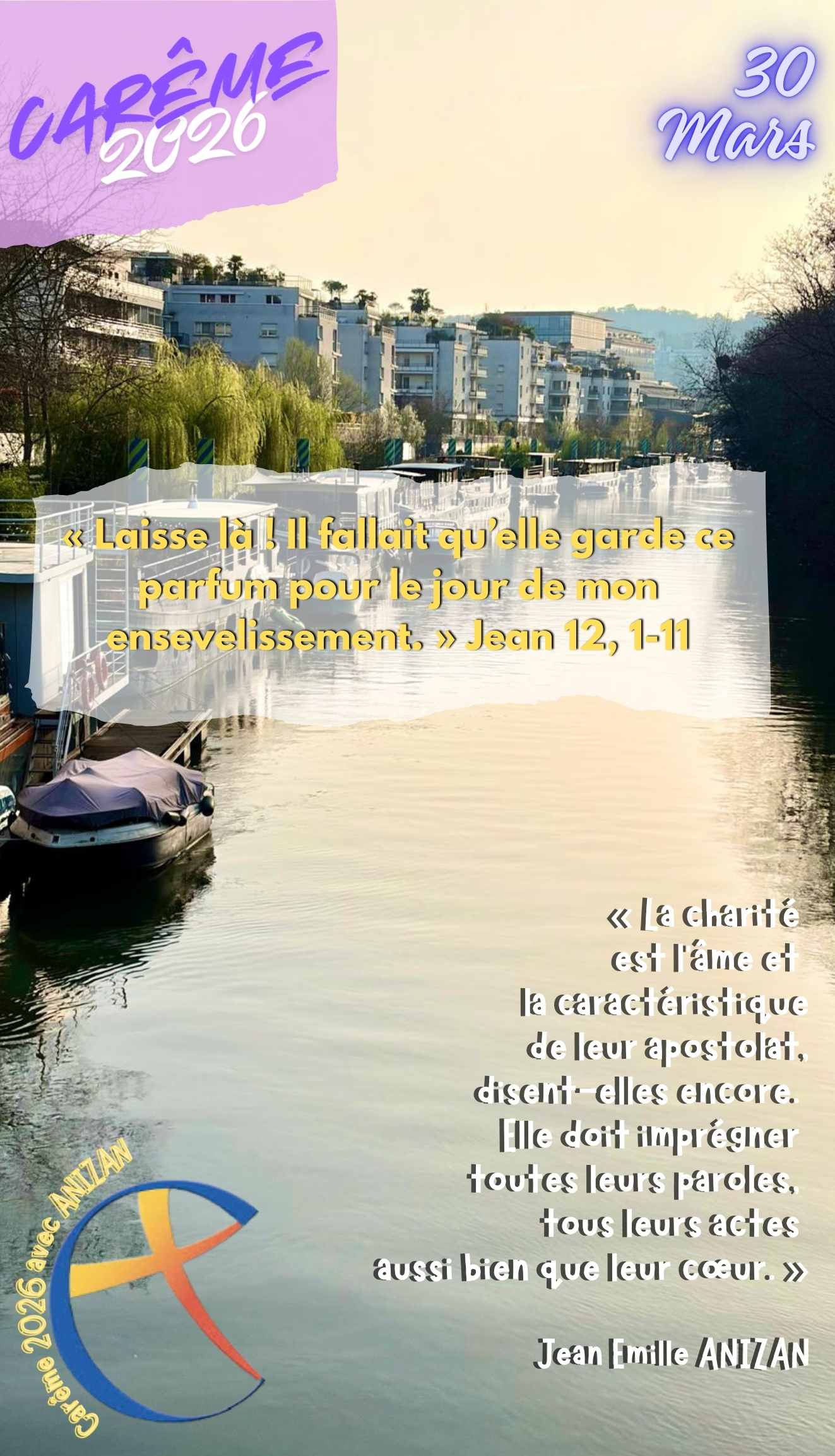 Suivez notre chemin de Carême 2026 avec les Fils de la Charité et la pensée sociale du Père Anizan - Crédit les Fils de la Charité