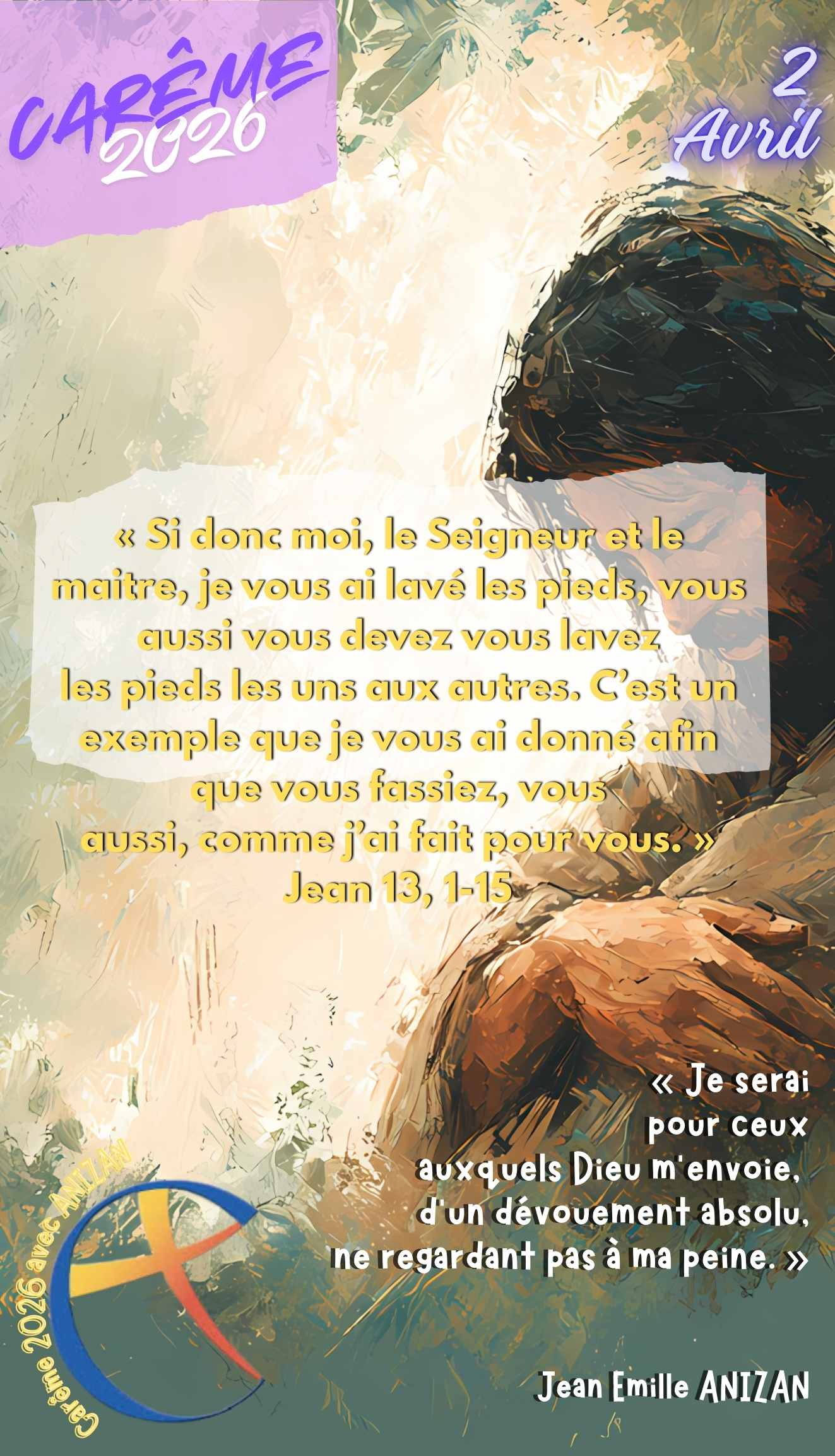 Suivez notre chemin de Carême 2026 avec les Fils de la Charité et la pensée sociale du Père Anizan - Crédit les Fils de la Charité