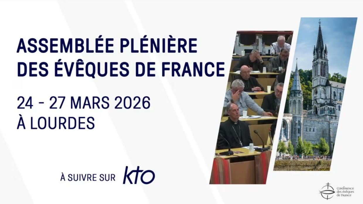 Assemblée plénière des évêques de France de mars 2026 - Crédit KTO TV
