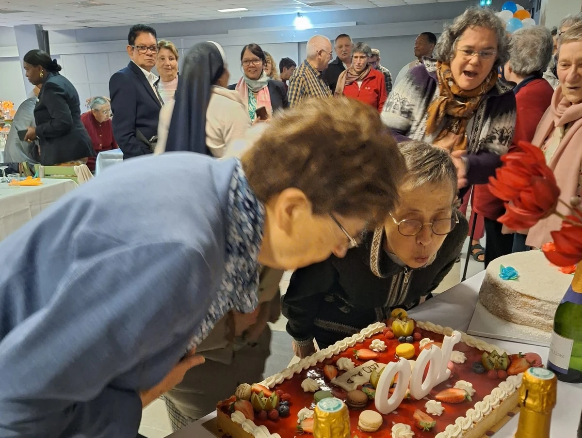 Centenaire des Auxiliatrices de la Charité à Bobigny et 65 ans de présence aux Courtillères, le 17 mai 2026 - Crédit Pierre Tritz fc