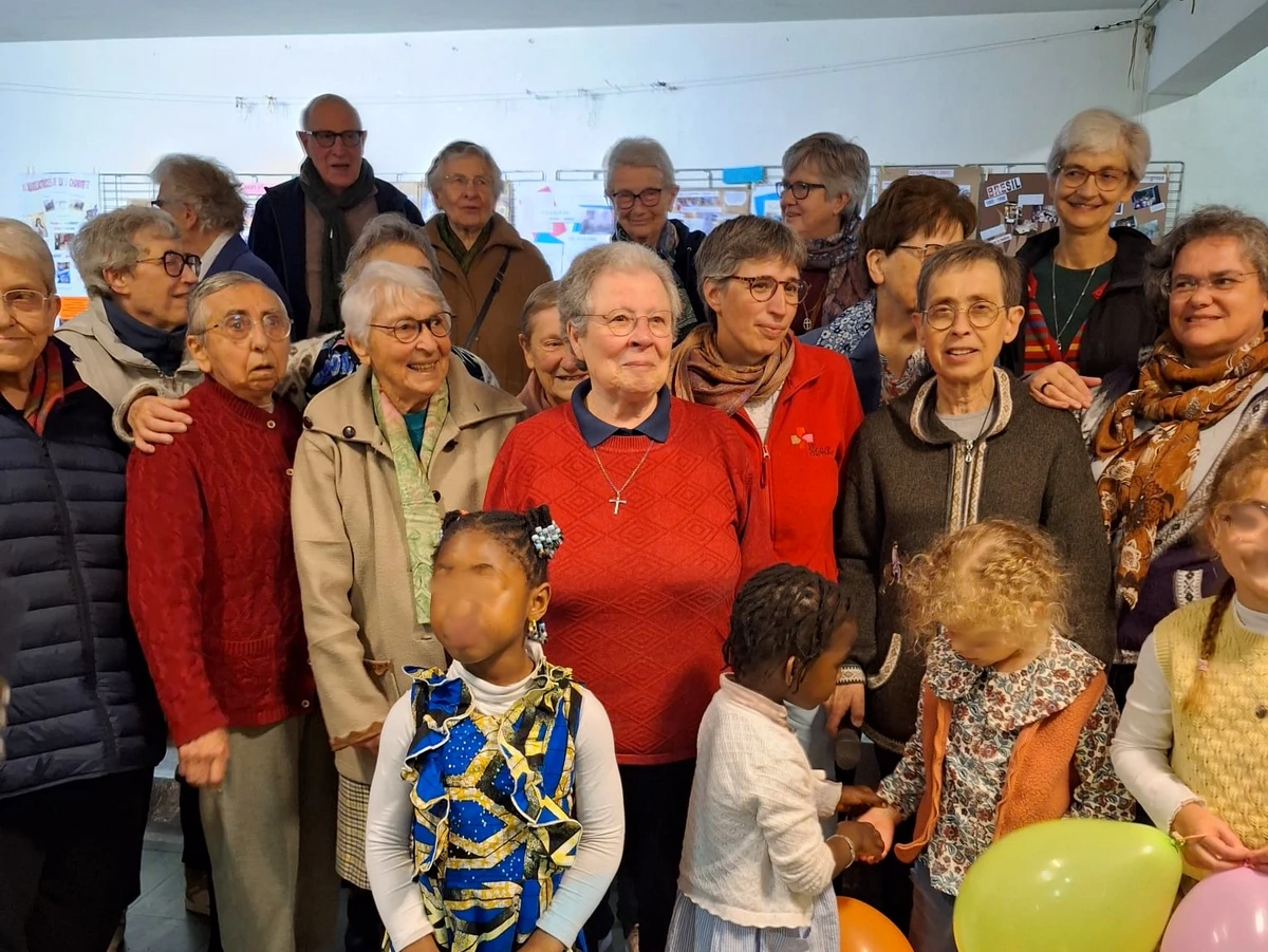 Centenaire des Auxiliatrices de la Charité à Bobigny et 65 ans de présence aux Courtillères, le 17 mai 2026 - Crédit Pierre Tritz fc