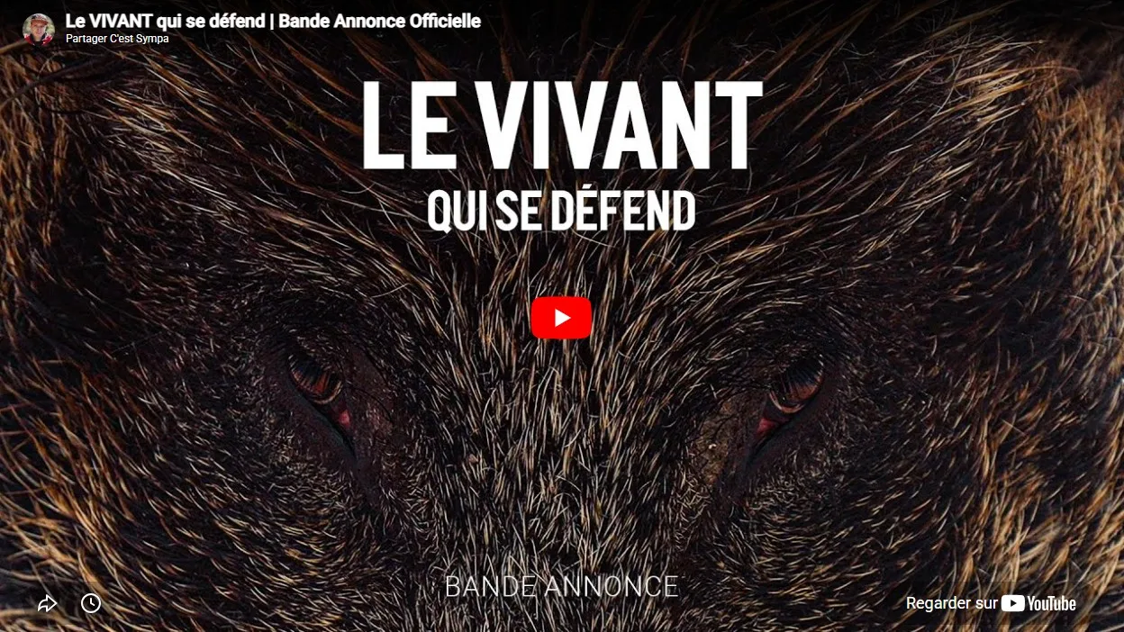 Documentaire "Le vivant qui se défend" de Vincent Verzat - Crédit Partager c’est Sympa