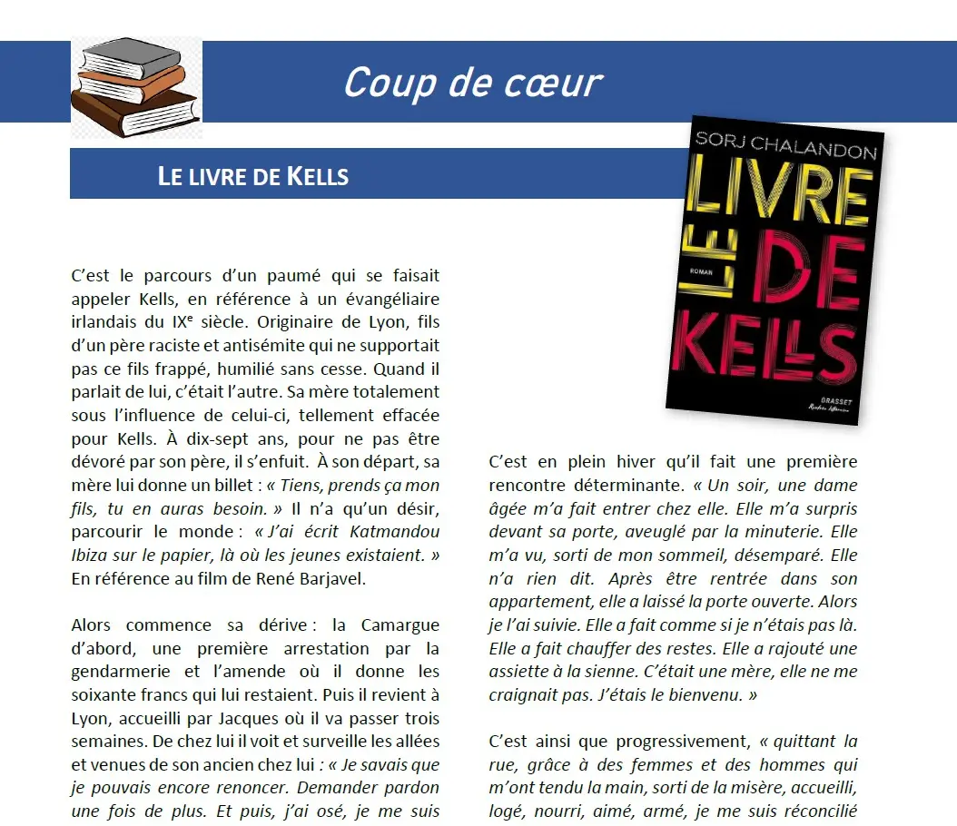 Le Livre de Kells : un roman bouleversant sur la rue et la reconstruction